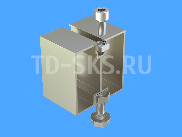 Профиль для солнечных панелей DS-Strong 70 схема